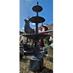 Cast Iron Swan Fountain